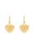 Dolce & Gabbana Dolce & Gabbana Heart Pendant Earrings GOLD