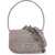 Diesel 1Dr Leather Shoulder Bag With Dry Finish PALE/GREY