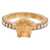 Versace "Medusa Crystal Ring With Spark VERSACE GOLD-CRYSTAL