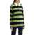 GUEST IN RESIDENCE Striped Cashmere Polo Shirt With Nine MATCHA/MIDNIGHT STRIPE