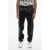 Saint Laurent Leather Pants With Drawstring Black