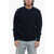 Roberto Collina Wool And Cashmere Crewneck Sweater Blue