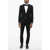 CORNELIANI Virgin Wool Cerim.academy Shawl Lapel 1-Button Suit Black