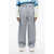 Jil Sander Double-Pleated Wool Pants With Belt Light Blue