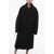 Maison Margiela Mm1 Embossed Jacquard Over Coat Black