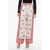 Fendi Printed Silk Kissed Palazzo Pants Pink