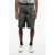 Moncler Born To Protect Nylon Shorts With Breathable Inserts Military Green