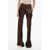 Rick Owens Luxor Satin Bias Extralong Pants Brown