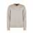 Hugo Boss Boss Cotton Blend Crew-Neck Sweater Beige