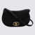 Valentino Garavani Valentino Garavani Black Leather Ohval Shoulder Bag Black