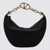 Valentino Garavani Valentino Garavani Black Leather Moon Shoulder Bag Black