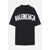 Balenciaga Balenciaga T-Shirts And Polos BLACK+SILVER