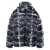 Diesel Diesel W-Claus-Camu Hooded Puffer Jacket With Camo Print GRAY