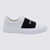 Givenchy Givenchy White And Black Leather City Sport Low Top Sneakers WHITE