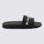 Givenchy Givenchy Black Rubber Logo Sliders Black