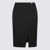 Givenchy Givenchy Black Wool Midi Skirt Black