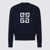 Givenchy Givenchy Black Wool Knitwear BLUE