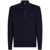 Tommy Hilfiger Tommy Hilfiger Lambswool Cable Zipper Mock Clothing BLUE