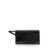 Diesel '1Dr' Black Belt Bag With Logo Plate In Leather Woman Black