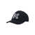 Palm Angels Monogram cap Black