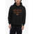 APRES SURF Fleeced Cotton Lauren Hoodie With Multicolor Details Black