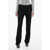 Chloe Embroidered Pants With Flared Leg Black