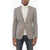 CORNELIANI Cc Collection Geometric Patterned Half-Lined Blazer Multicolor