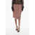 Gucci Double-Layered Skirt With Lingerie Style Pink