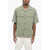 Jil Sander Cotton Bowling Shirt With Breast-Pockets Military Green