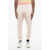 Alexander McQueen Brushed Cotton Sweatpants With Cuffs Pink