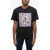 SKY HIGH FARM Printed Organic Cotton Crew-Neck T-Shirt Black