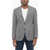 CORNELIANI Cc Collection Single-Breasted Windowpane Check Blazer Blue