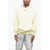 BLUEMARBLE Fleeced-Cotton Hoodie With Patch Pocket Yellow