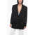 Givenchy Wool Blazer With Metallic Closure Black