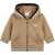 Hugo Boss Hooded Cardigan BEIGE