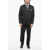 Neil Barrett 3-Button Cotton Blend Suit With Flap Pockets Black