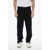 Premiata Fleeced Cotton Joggers With 3 Pockets Black