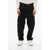 JUNYA WATANABE Eye 5-Pocketed Cotton Pants With Back Martingale Black