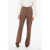 Armani Eco Rayon Pants With Straight-Fit Brown