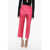 Max Mara Studio Silk Ande Pants With Straight Leg Pink