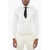 CORNELIANI Cc Collection Double-Breasted Jacquard Fabric Vest White