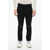 Comme des Garçons Black Wool Chinos Pants With Cut-Out And Buckles Black