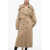 SPORTMAX Anti-Drip Over Trench With Buckles Beige