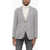 CORNELIANI Cc Collection Peak Lapel Reward Houndstooth Motif Blazer Multicolor