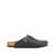 Birkenstock Birkenstock Boston Oiled Leather Slippers Black