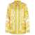 Versace Versace Barocco Print Silk Shirt GOLD