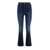 MOTHER Mother Hustler Stretch Cotton Jeans Navy