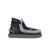 Mou Mou Boots  "Sneakers Metal Logo" Black