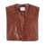 forte_forte Forte_Forte Suede Lizard Print Waistcoat Clothing BROWN