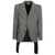 Comme des Garçons Comme Des Garçons Wool Single-Breasted Jacket Black